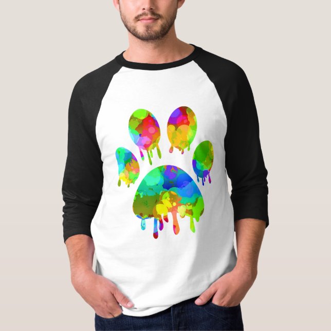 T-shirt Empreinte de patte (Devant)