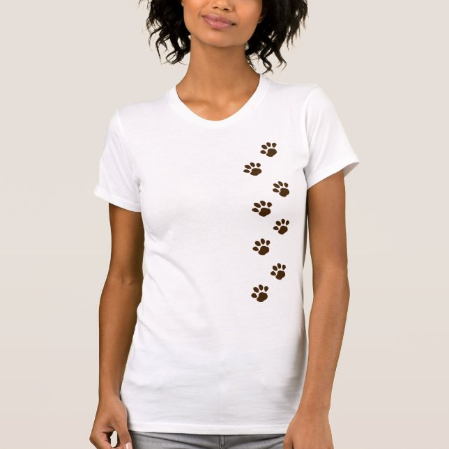 T-shirt Empreinte de patte (Devant)