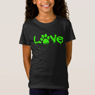 T-shirt Empreinte de patte