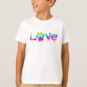 T-shirt Empreinte de patte