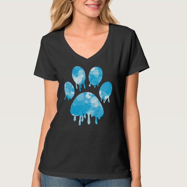 T-shirt Empreinte de patte (Devant)