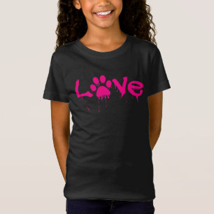 T-shirt Empreinte de patte