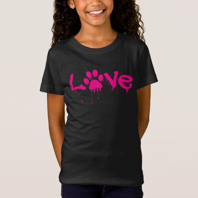 T-shirt Empreinte de patte (Devant)