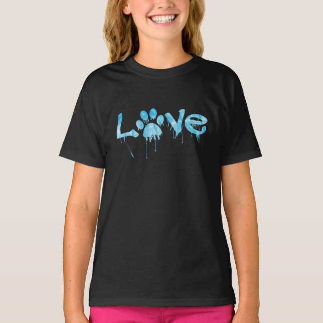 T-shirt Empreinte de patte (Devant)
