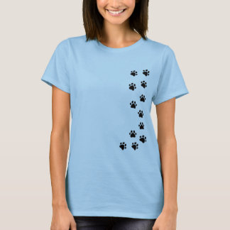 T-shirt empreinte de patte - ajoutez votre propre