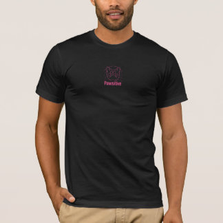 T-shirt Empreinte de patte de chat - Feline positif Vibe