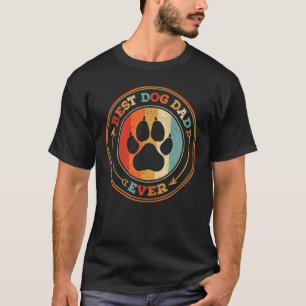 T-shirt Empreinte de patte de chien de souris Vintage rétr