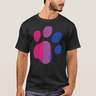 T-shirt Empreinte de patte de chien LGBTQ Gay pride du dra