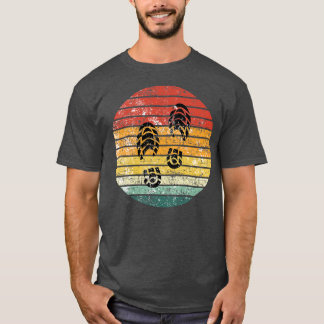 T-shirt Empreinte de Randonnée