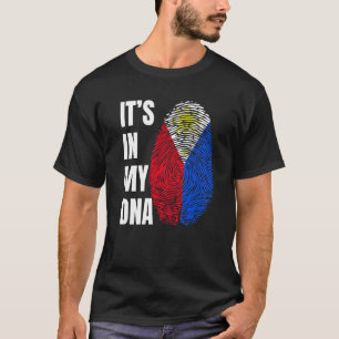 T-shirt Empreinte génétique Biométrie Indicateur Philippin