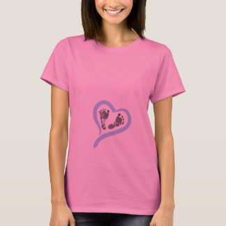 T-shirt Empreintes bébé design par LH