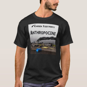 T-shirt Empreintes Carbone - Anthropocène