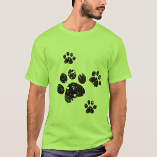 T-shirt Empreintes de pattes
