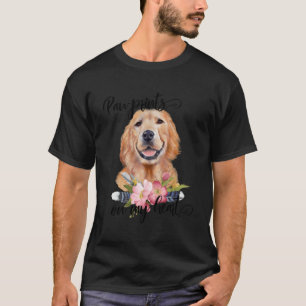 T-shirt Empreintes de pattes sur mon coeur Amoureux de les