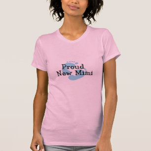 T-shirt Empreintes de pied de bébé garçon fière nouvelle M