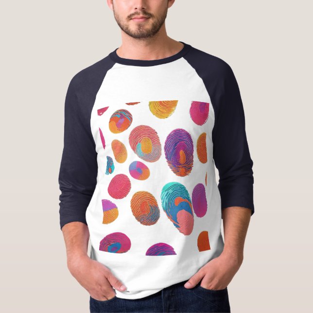 T-shirt Empreintes digitales (Devant)