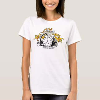 T-shirt Emprisonné dans la conception ambre d'art de