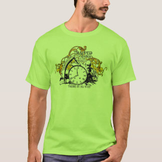 T-shirt Emprisonné dans la conception ambre d'art de