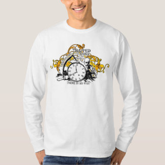T-shirt Emprisonné dans la conception ambre d'art de