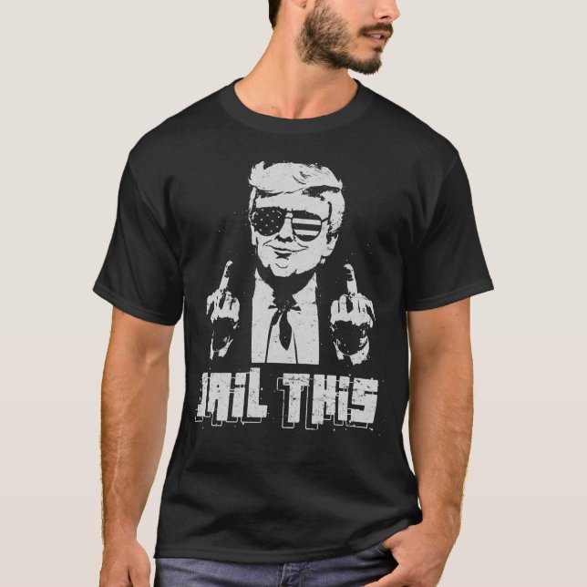 T-shirt Emprisonnez ce Trump (Devant)