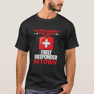 T-shirt Emt Aid Kit Ems Ambulance Police Paramètre First