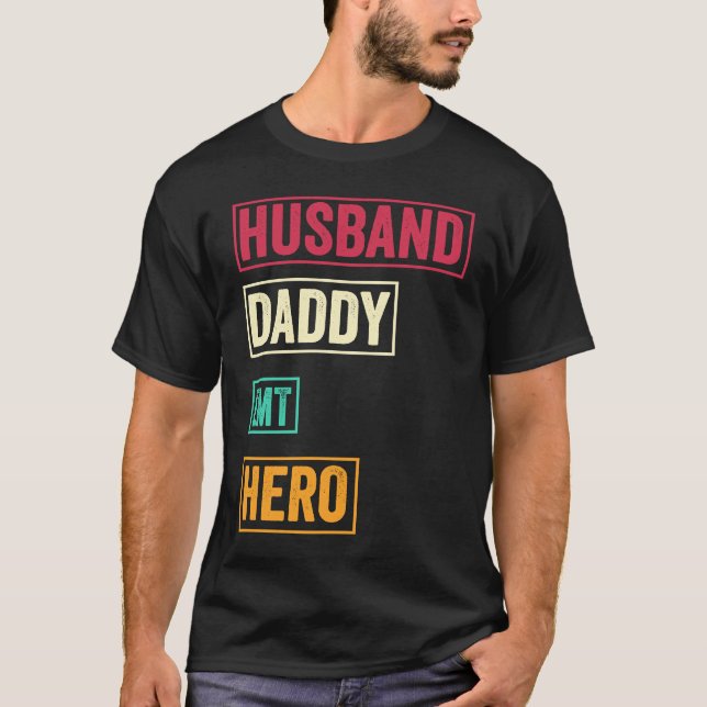 T-shirt EMT Dad   EMT Father's Day (Devant)
