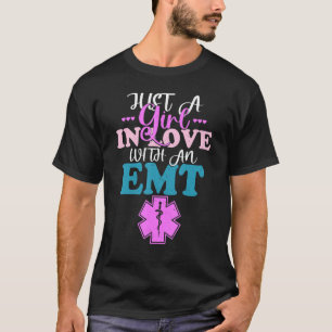 T-shirt EMT Femme meilleure pour EMT Wives mignonne