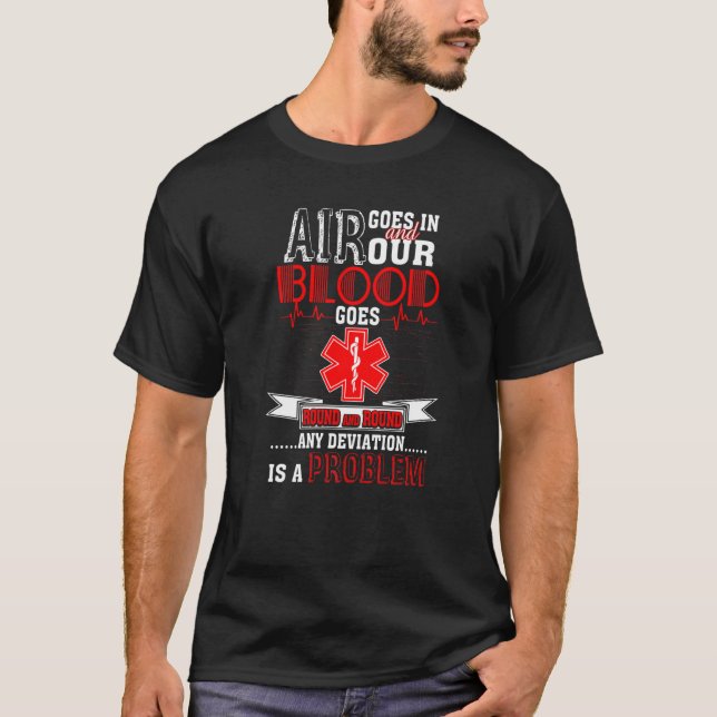 T-shirt Emt First Responder Parfait Ems Nurse Emt (Devant)