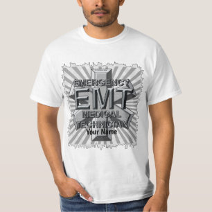 T-shirt EMT Grey Logo