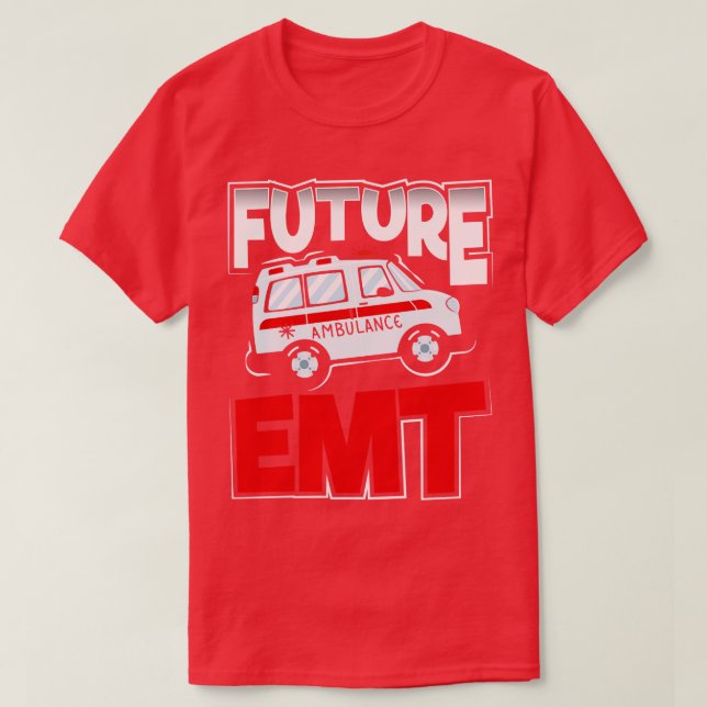 T-shirt EMT School Graduate Future Paramedic (Design devant)