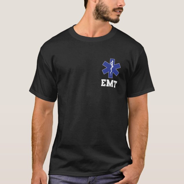 T-shirt EMT Shirt EMS Paramètre Thin White Line Two Side (Devant)