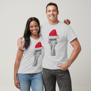 T-shirt Emu Bird Funny Humour Ostrich Emo Animal Xmas Père