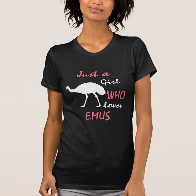 T-shirt Emu Bird Girl Don (Devant)