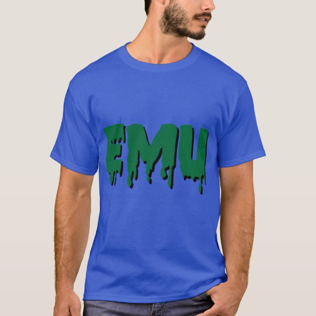 T-shirt EMU Eastern Michigan University (Devant)