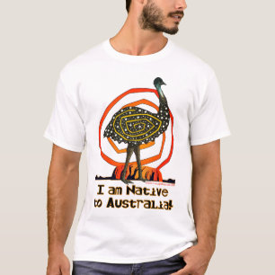 T-shirt Emu natif