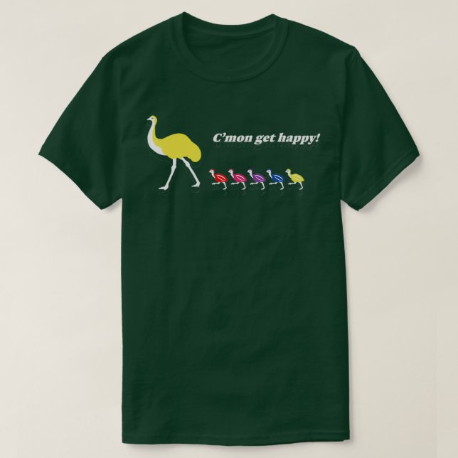T-shirt Emu Soyez Heureux (Design devant)