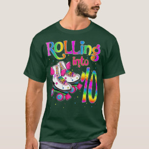 T-shirt En 10 Ans, On Fait Rouler Je Tourne 10 Rouleau