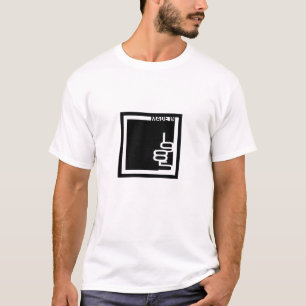T-shirt En 1985" carré "fait de minimaliste