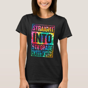T-shirt En 5E Année Classe 0f 2023 Retour À Scho