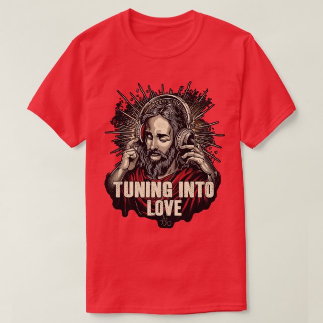 T-shirt En amour Jésus (Design devant)