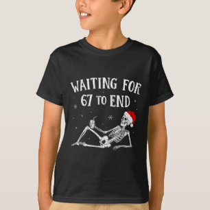 T-shirt En attendant la fin de 6-7, Professeur drôle, Sque