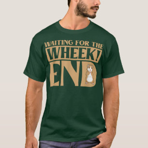T-shirt En Attente De La Fin De La Foule Guinée Cochon Gui