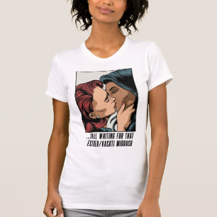 T-shirt En attente d'Esther/Vashti Midrash juif LGBTQ+