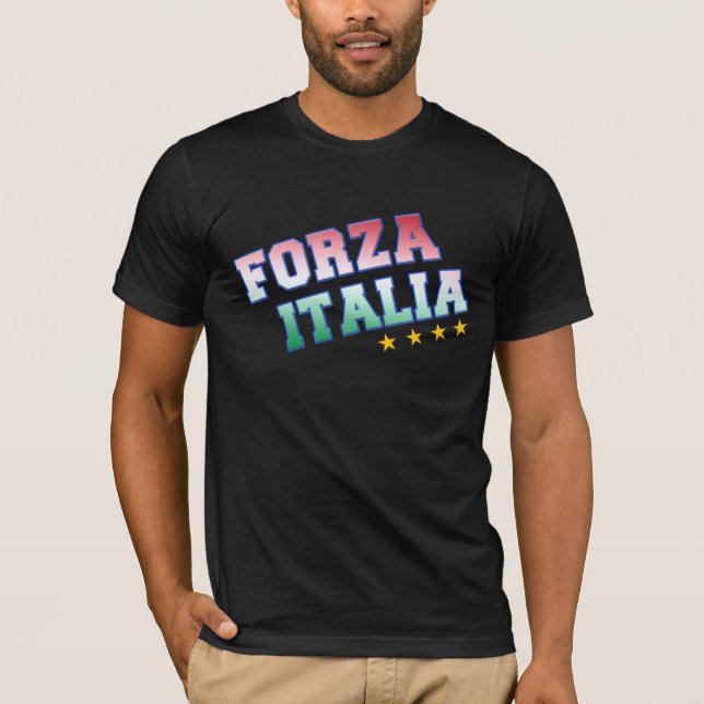 T-shirt En avant l'Italie (Devant)