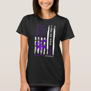T-shirt En Avril, Nous Portons Violet Sarcoidose Sensibili
