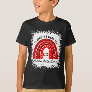 T-shirt En avril, portez plutôt du rouge pour l'acceptatio