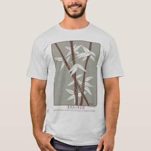 T-shirt en bambou viable d'impression