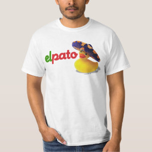 T-shirt en caoutchouc de canard d'EL Pato