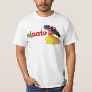 T-shirt en caoutchouc de canard d'EL Pato