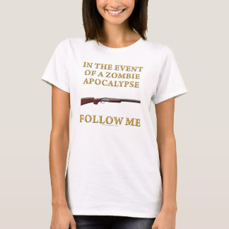 T-shirt En cas d'apocalypse zombie